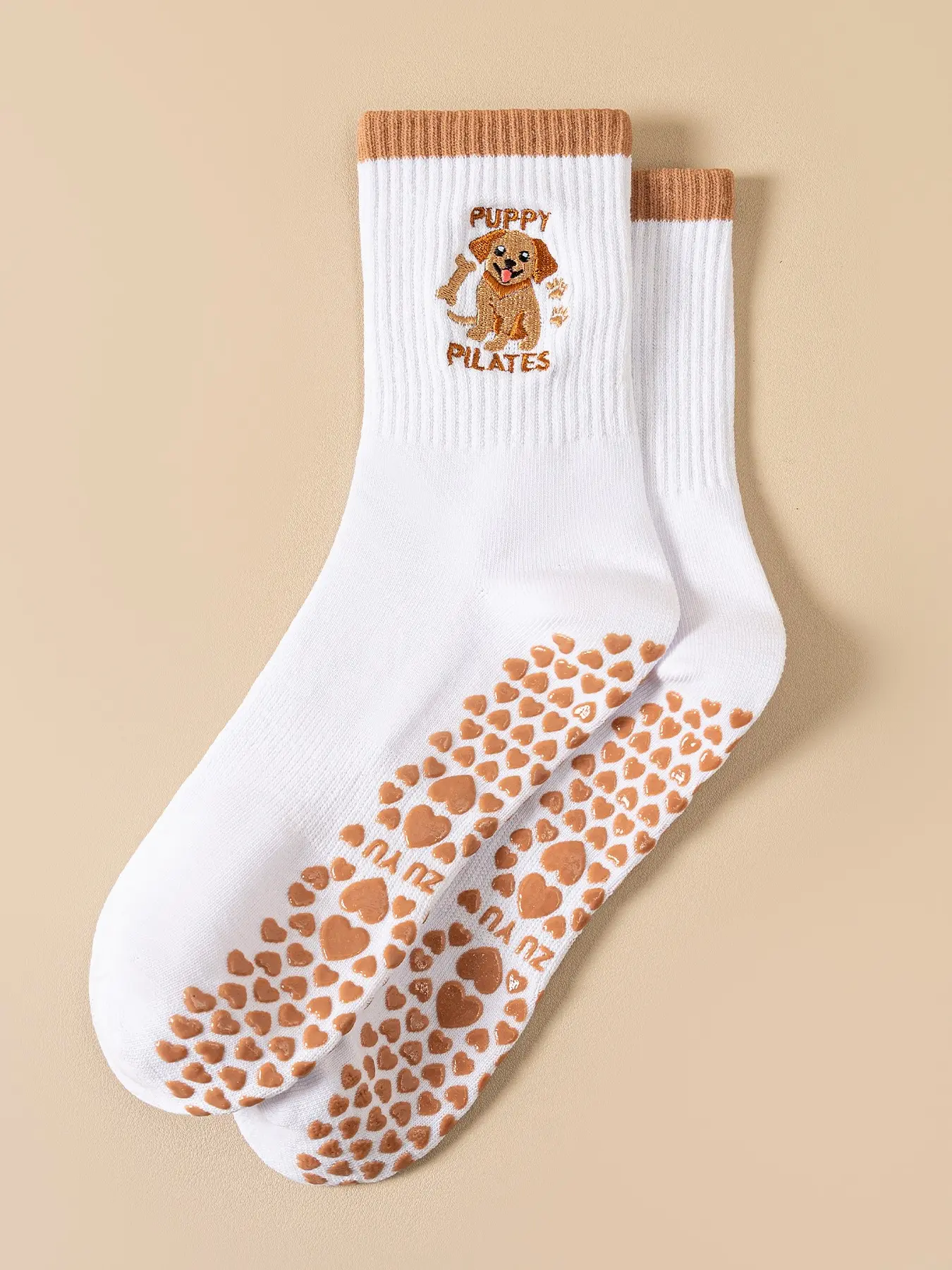 Women's Pilates Grip Yoga Socks, Ballet Socks for Women, Fashionable Non-Slip Sports Socks, Comfortable Fit for Exercise/hospital Use