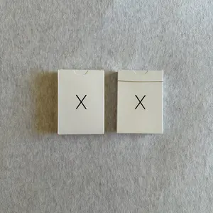 Playing Cards - Matte White - Traditional Poker Size - Modern Design - Perfect for Game Nights