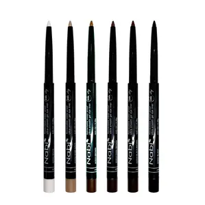 24 Hour Stay Retractable Waterproof Ultra Smooth Gel Eyeliner Pencils by Nabi