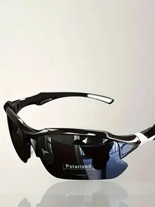 Unisex Sporty Sunglasses, Trendy Casual Sunglasses for Everyday Use, Fashion Accessories for Outdoor Activities, Sports Eyewear