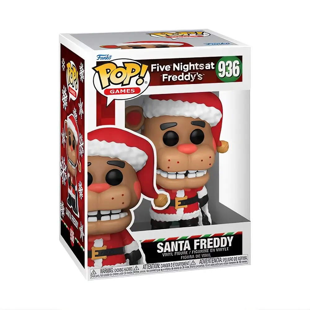 Funko Pop! Five Nights at Freddy's Holiday Santa Freddy Funko Pop! Vinyl Figure #936 with Protector Christmas Edition