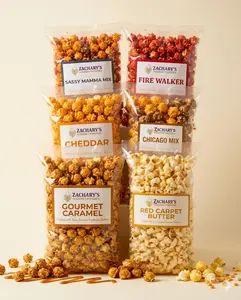 Zachary's Artisan Popcorn Variety Pack - 6 Flavors, No Artificial Ingredients