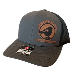 Little Pecker Club Funny Snapback Hat - Unisex Funny Baseball Cap for Adults Richardson 112 Adjustable Snapback Trucker Hat for Men