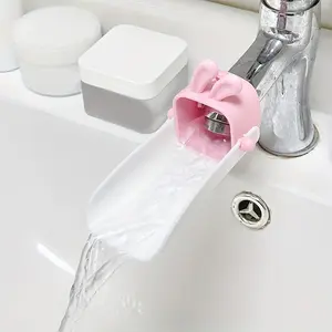 U-Shaped Faucet Extender, Dustpan Design for Easy Access, Convenient Sink Faucet Tool, Kitchen Faucet Attachment, 1 Piece, Ideal for Kitchen & Bathroom Use, Kitchen Sink Accessories