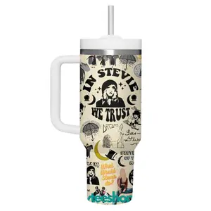 Retro Rock Magic 40oz Tumbler, Stevie Nicks Fan Cup You’ll Fall In Love With, The Ultimate Cup For Every Fleetwood Mac Fan!