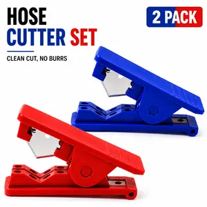Heavy Duty Truck Air Line Cutter Tool, Quick Clean Cut for Pneumatic Air Hose & Nylon Tubing Repair**