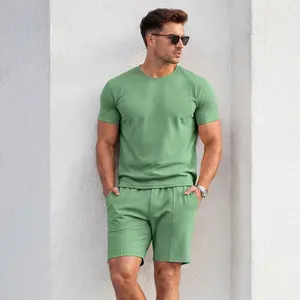 GINGTTO Men's Tracksuits 2 Piece Fashion Summer Athletic Jogging Short Sets Outfits Fathersdaygift