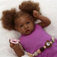 20-inch Saskia Black Girl 