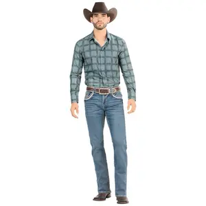 Jeans MT 4639 cowboy style blue