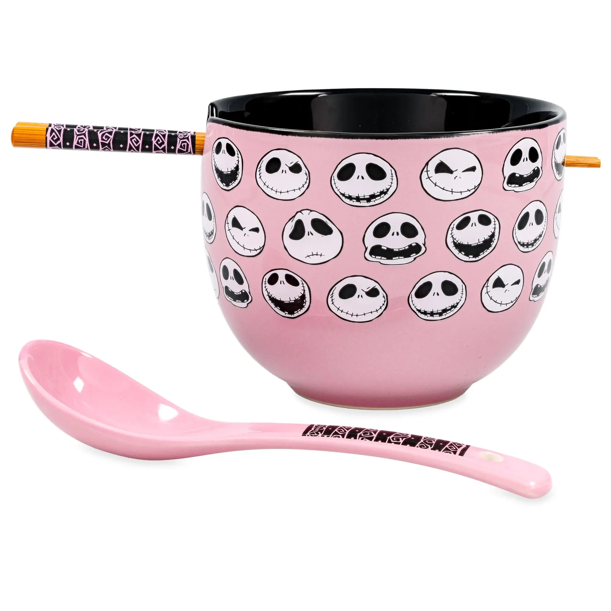 Disney The Nightmare Before Christmas Jack Skellington Ramen Bowl Set