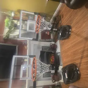 Seray Kids Basketball Hoop 3.2 to 7.2FT 10s-Quick-Adjust, Toddler 29In Backboard Portable Basketball Goal, Mini Hoop Indoor Basketball Court Outdoor & Pool Play Sets, Home Sports for Teens Boys & Girls, Birthday Gift Idea