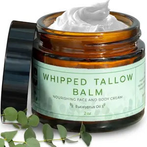 Whipped Tallow Balm (Eucalyptus) - Really Good Blends - Grass-Fed All Natural Moisturizer