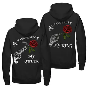 My Queen My King Couple Hoodie