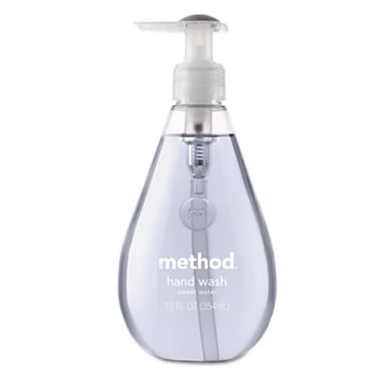 METHOD BODY Liquid Hand Soap, Sweet Water Scent, Soothing Natural Formula with Aloe & Vitamin E for Outdoor Personal Care, 12 oz Bottle