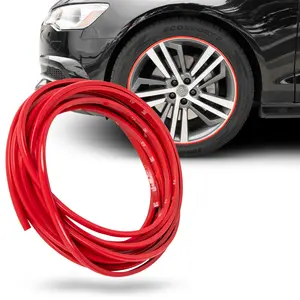 Trueline Automotive Rim Guard Protection Trim Wheel Molding Side Scratch Prevention Kit