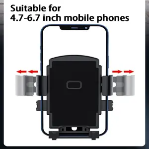 Universal 360° Rotatable Electric Bike Phone Mount, Anti‑Shake Shockproof Phone Holder for E‑Bicycle, Scooter & Mountain Bike