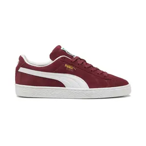 PUMA Mens Suede Classic Lace Up Sneakers Shoes Casual - Red