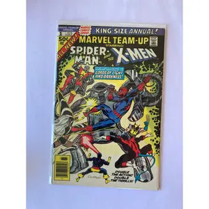 Marvel Team Up Annual 1 - KEY! (Spider Man & X Men)