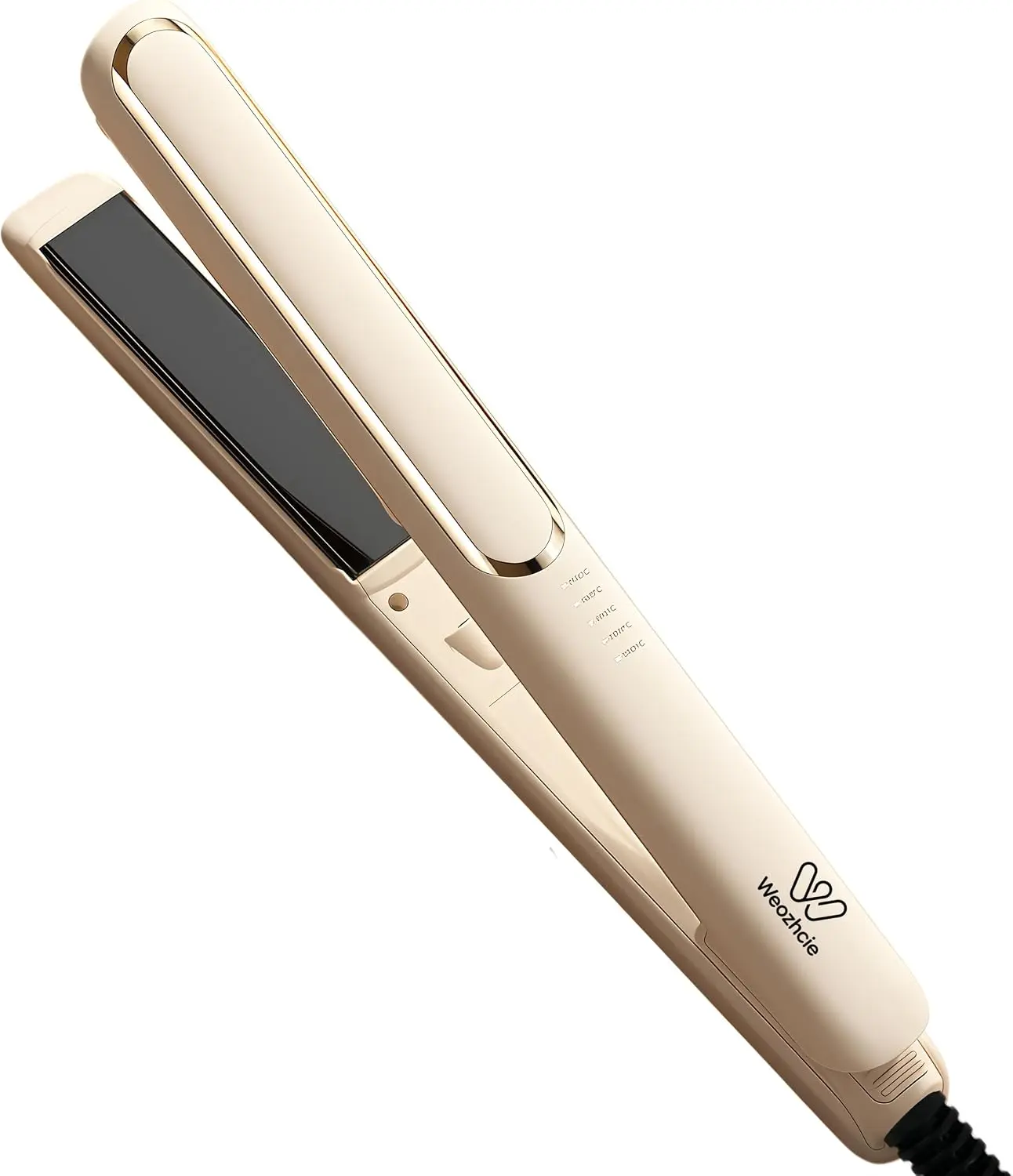 Hair Straightener 3 in 1 Hair Straighteners for Women, Flat Iron Hair Straightener, Hair Straightener and Curler with 10s Heat Up, 5 Temp, Dual Voltage for Less Frizz, Shinier & Smoother