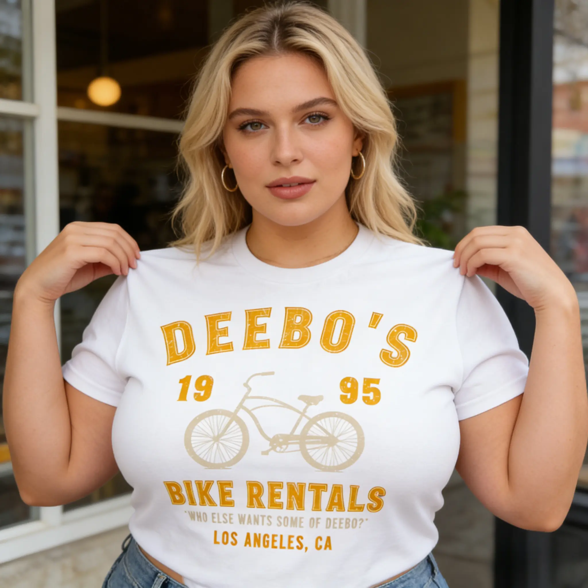 Women's Vintage Deebo's Printed Round Neck Tropical Short-Sleeve Cotton Light Tee, Lady's Casual Streetwear Sports T-Shirt Clothes for Outdoor Activities Summer