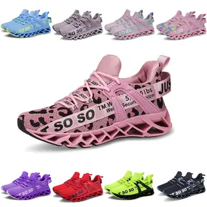 Running Shoes Lightweight Tennis Shoes Non Slip Gym Workout Shoes Breathable Mesh Walking Sneakers