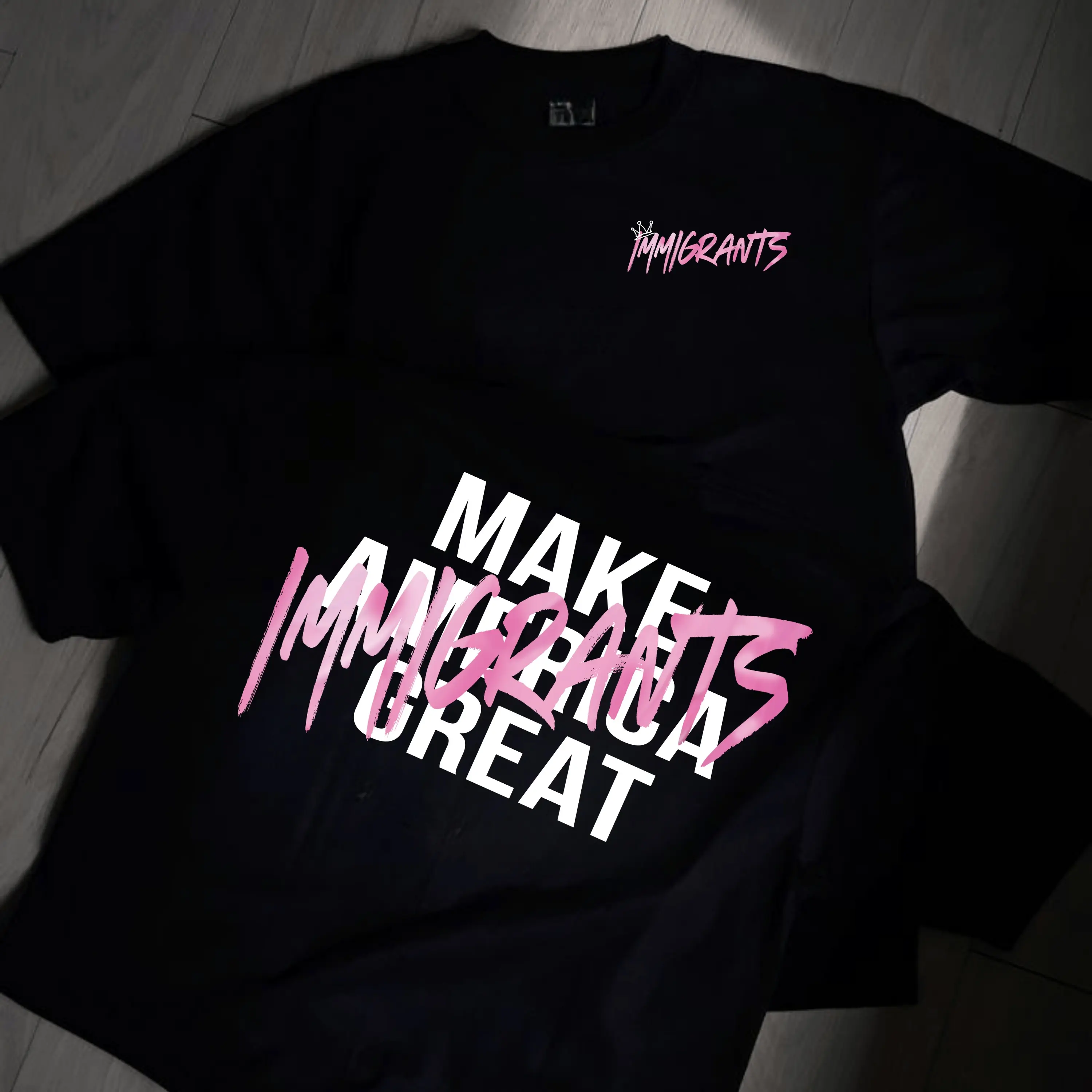Pro Immigrants Statement T-Shirt, Hoodie & Sweatshirt, Immigrants Support T-Shirt, Make Immigrants Great Again, Gen Z Activism Apparel