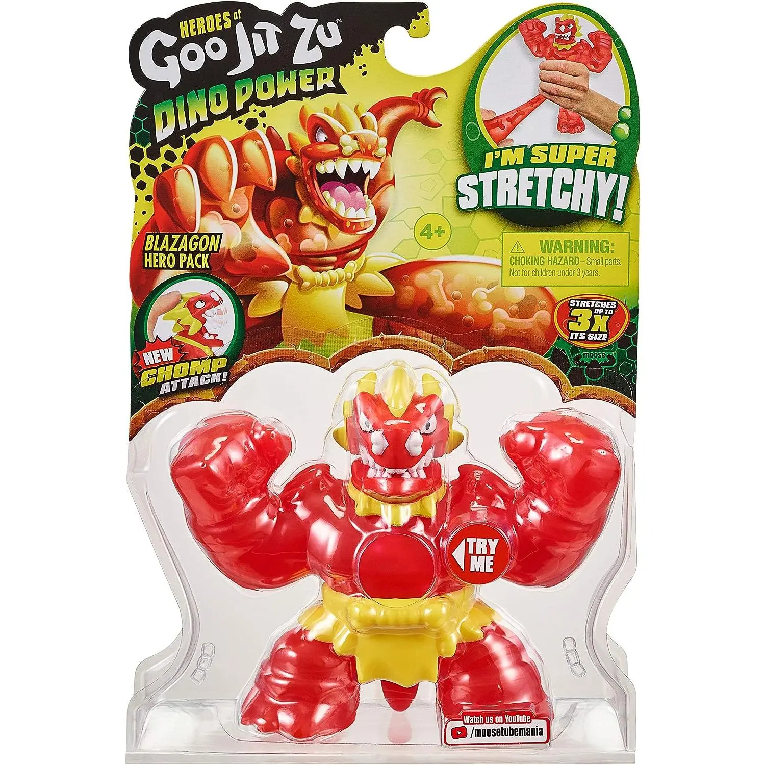 Heroes of Goo Jit Zu Dino Power, Action Figure - Blazagon The Dragon
