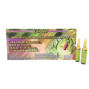 Ampoules GN+Vida Artichoke Liquid Formula 10 Day Supply – Daily Wellness Support