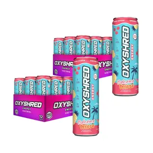 Summer Gear Up x OxyShred Energy Drink Twin Pack | 2 x 12 Cans 355ml | Zero Sugar | On-The-Go Energy & Focus | Best Value RTD Bundle Summer Gear Up x OxyShred Energy Drink Twin Pack | 2 x 12 Cans 355ml | Zero Sugar | On-The-Go Energy & Focus | Best Value RTD Bundle