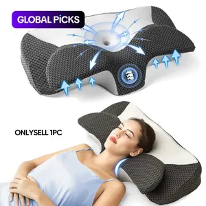 28" Extra Wide Ultra Comfortable Neck Pillow, 2 Contoured Heights for Side Sleepers, High-Quality Ergonomic Memory Foam Pillow for Sleeping, Washable and Breathable Cover, Suitable for Back and Stomach Sleepers, Valentine's Day #GLOBAL PICKS