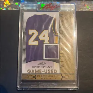 In the game Used KOBE BRYANT Relic!