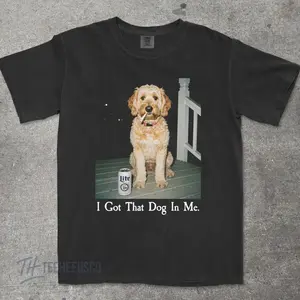 I Got That Dog In Me, Golden Doodle Shirt, Doodle Mom, Funny Dog Shirt, Dog Lover Gift, Funny Meme Shirt, Vintage Comfort Colors® T-Shirt