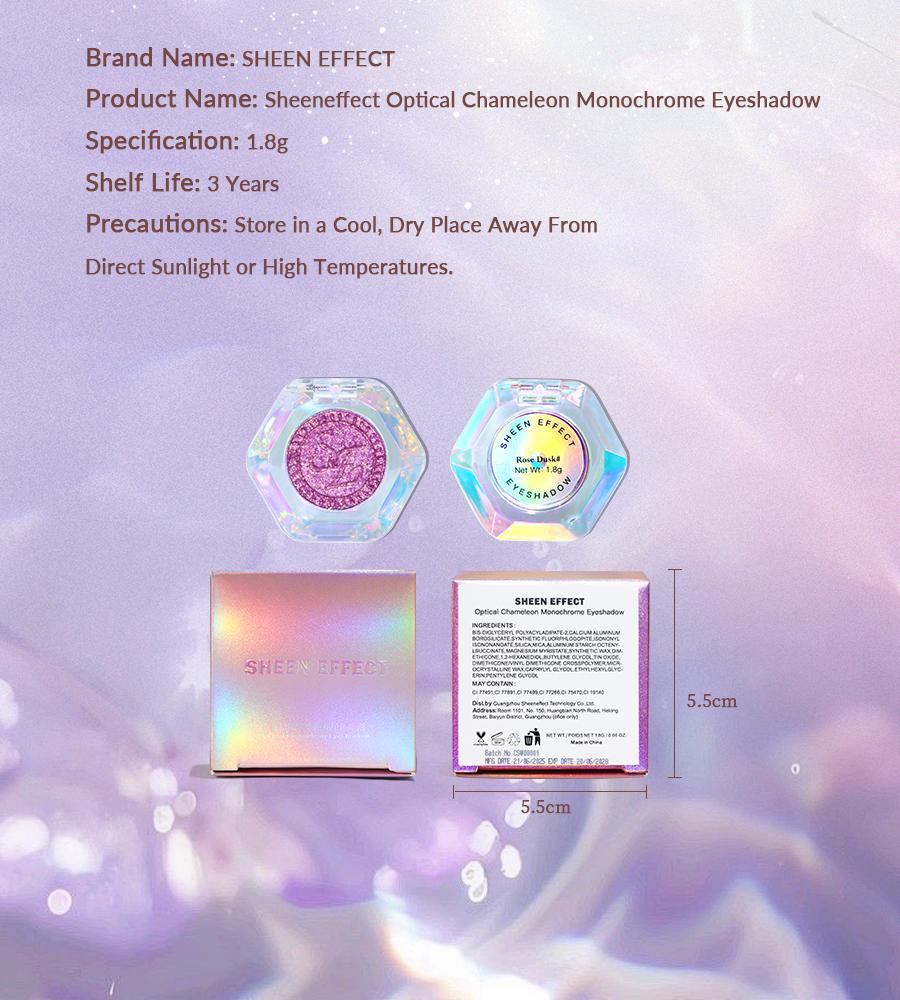 SHEENEFFECT High Pigmented Eyes Makeup Chameleon Eyeshadow Cosmetics