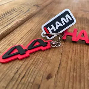 Motorsport Driver Keychain | Racing Gift | 3D Printed | Custom | Collectible