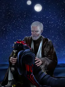 Twin Suns Print - 11x17