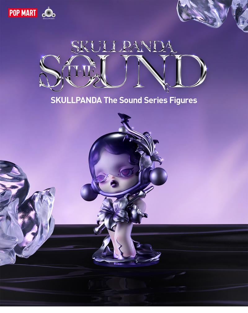 POP MART SKULLPANDA The Sound Series Figures POP MART SKULLPANDA The Sound Series Figures