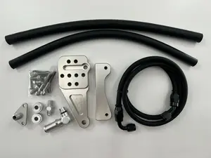 Power Steering Relocation Kit Fits Honda Acura RSX 02-04 K Swap EG EK DC2 CRX Si