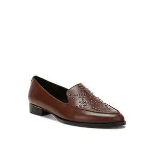 Gabassi Studded Genuine Leather Loafers