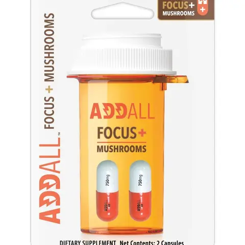 Addall Focus + Mushrooms - Amplified Focus and Energy