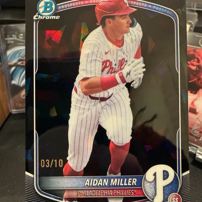 2025 Bowman Chrome Sapphire Aiden Miller /10