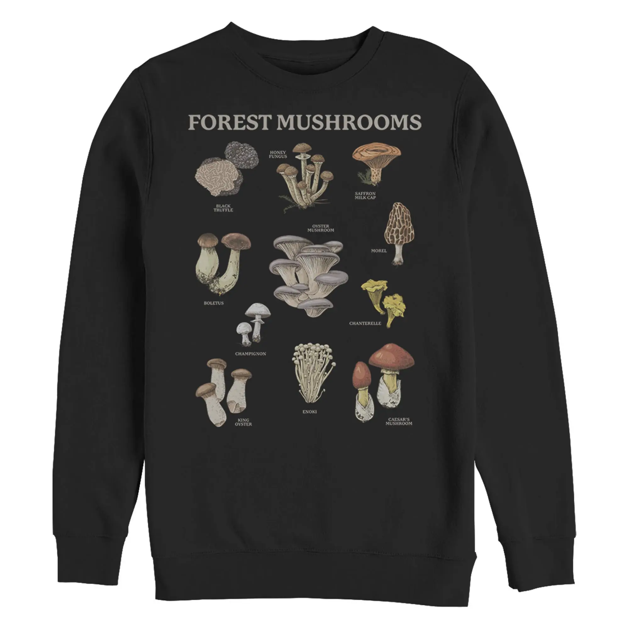 Men's Lost Gods Forest Mushrooms Sweatshirt