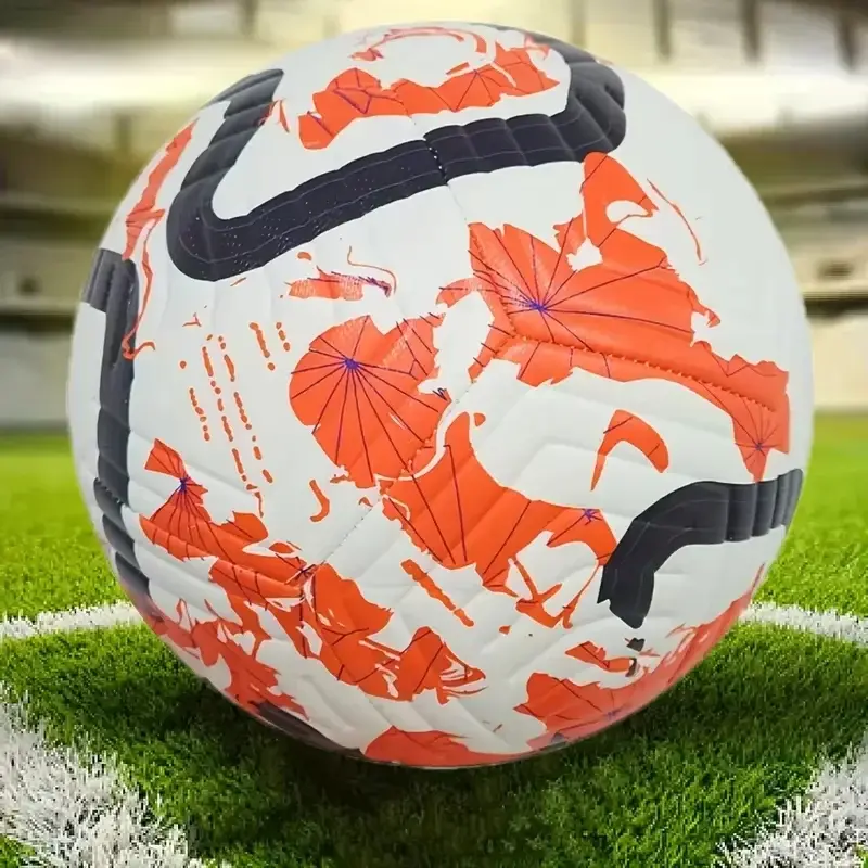Soccer Balls Standard Size 5 Machine-Stitched Ball PU Material Sports League Match Football Training Balls Futbol Voetbal Training football Soccer Training Equipment