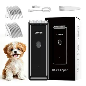 Pet Clippers for Dog Hair Grooming Low Noise, Rechargeable Cordless Cat Shaver with Ceramic Blade,Portable Pet Hair Trimmer for Matted & Long Hair