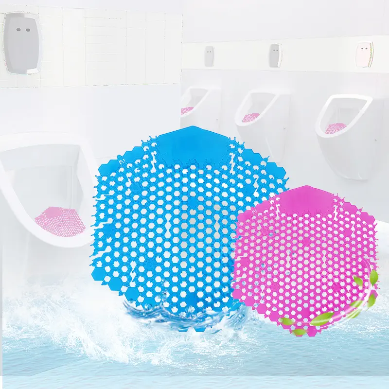 Deluxe Urinal Screens w/ Anti Splash 10pc