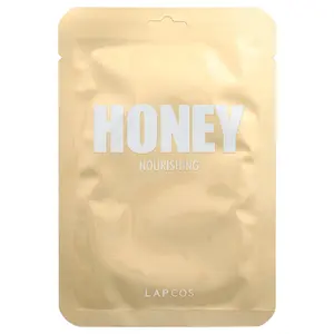 Lapcos Honey Daily Skin Beauty Mask, Nourishing, 1 Sheet, 0.91 fl oz (27 ml)