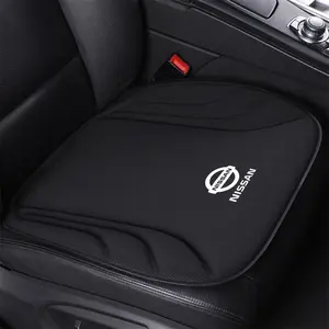 Car Front Rear Seat Cover Anti-Slip Breathable Protection Cushion, Compatible with Nissan Qashqai J10, Sentra, Tiida, Juke, Note, Trail, X-Trail