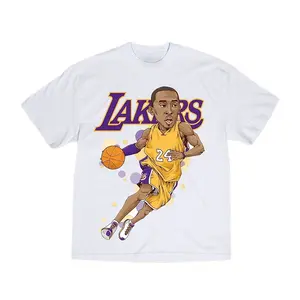 Lakers Tshirt, Basketball Shirt, cartoon T-shirts, Funny, Trending, Streetwear, hiphop style, Unisex Shirt, For Men And Woman, Streetwear, Unisex Shirt, Vintage Oversized Tee, Size S to XL, tiktok shop