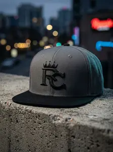 Regal Crown - RC Logo Snapback Cap BLK