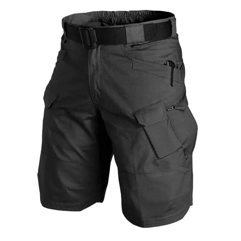 shorts obsession Men's Tactical Shorts With Multi Pockets, Casual Durable Waterproof Cargo Shorts For Outdoor Hiking Trekking