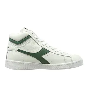 diadora Mens Game L Waxed High  Sneakers Shoes Casual - Green, White